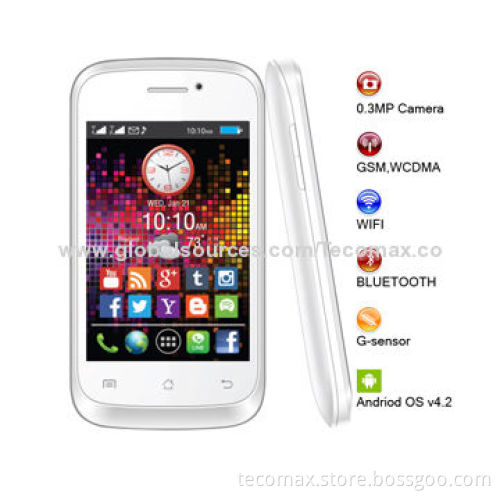 3.5-inch Dual SIM Phones with HVGA 320*480 IPS Screen and GPS Function